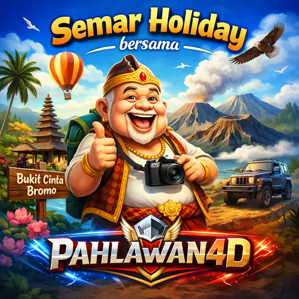 Banner Semar Holiday bersama PAHLAWAN4D